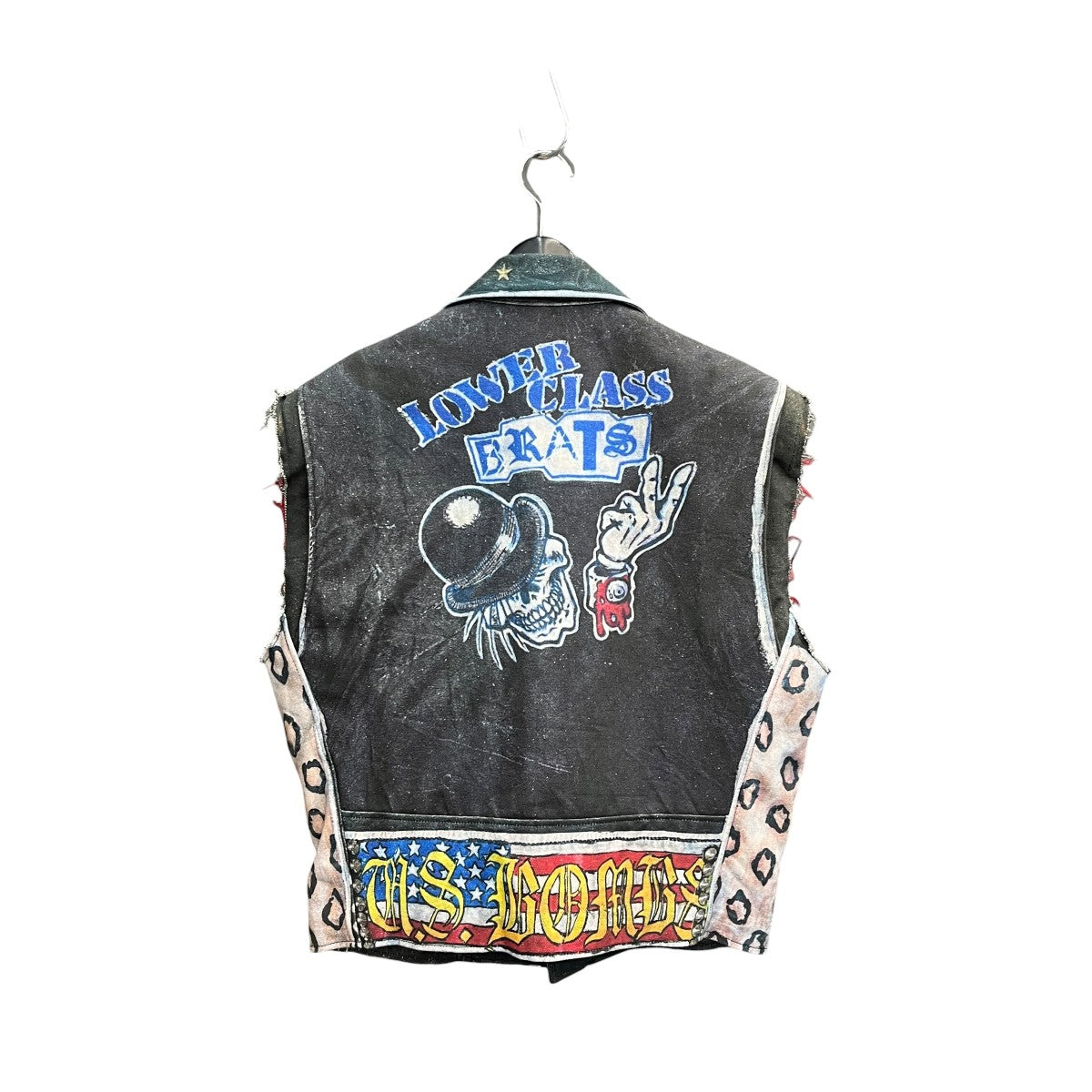 22SSPHOTO PRINT VESTライダースベスト22SS35VE18