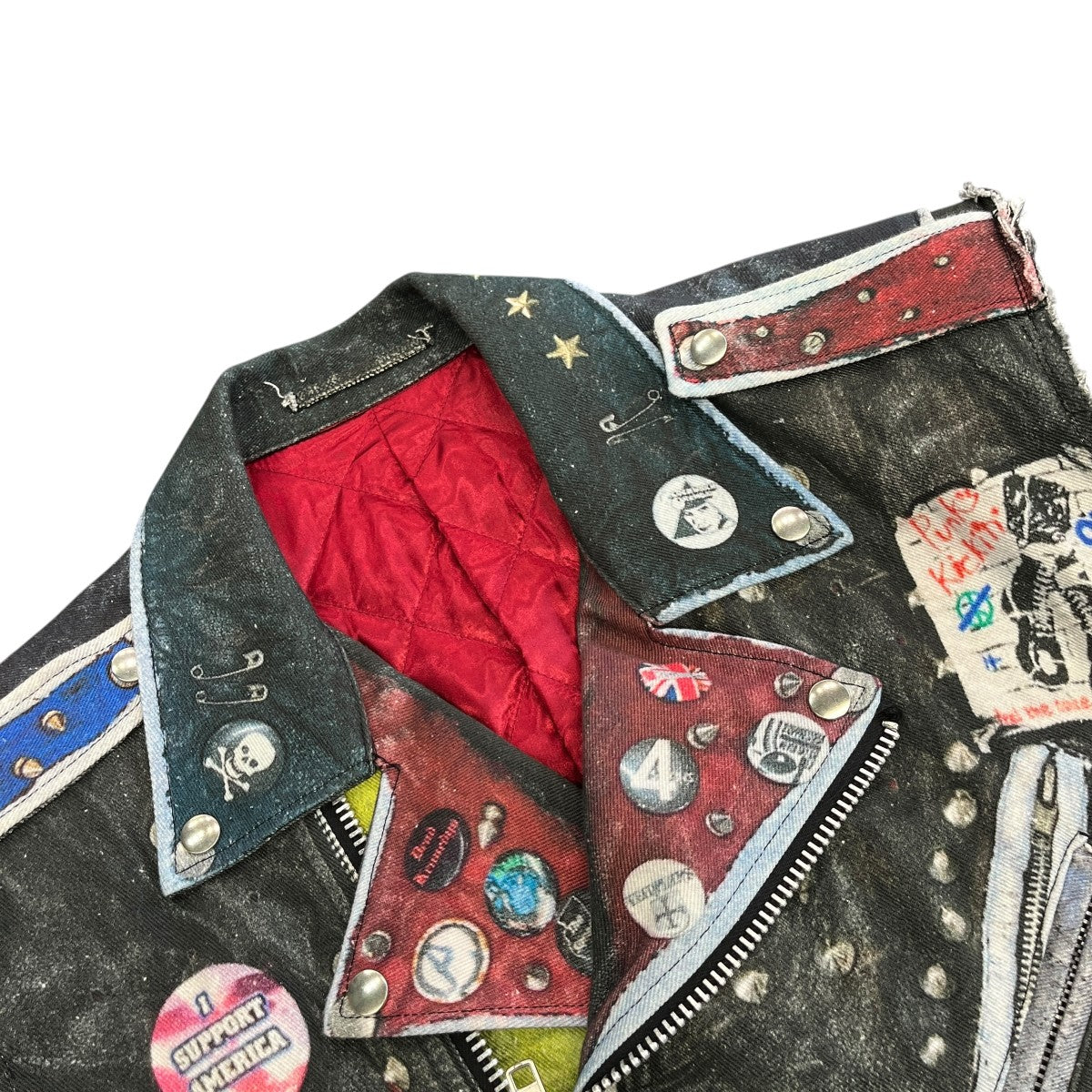 22SSPHOTO PRINT VESTライダースベスト22SS35VE18