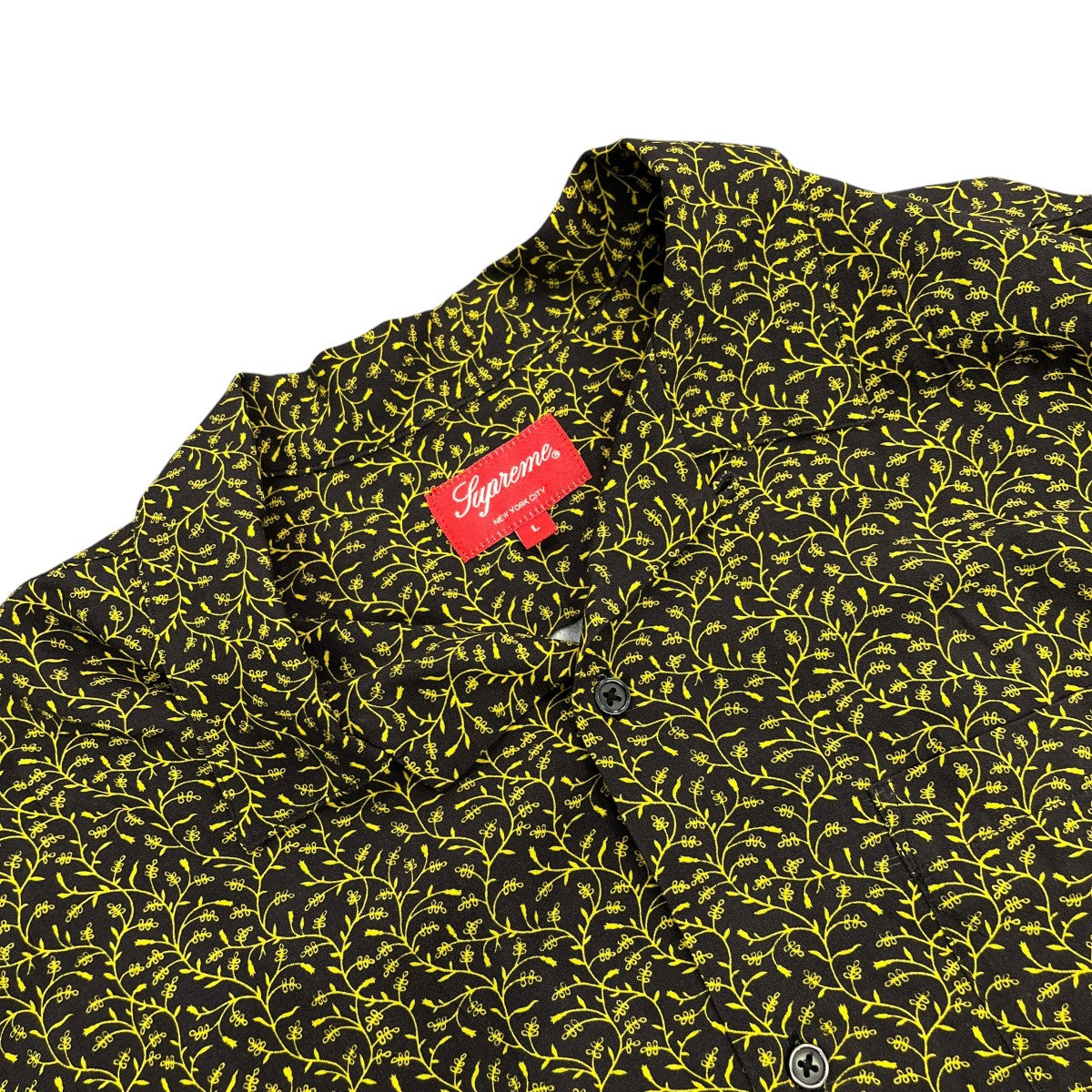 Vines Rayon Shirtオープンカラーシャツ