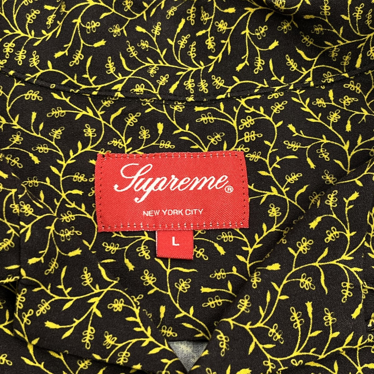 Vines Rayon Shirtオープンカラーシャツ