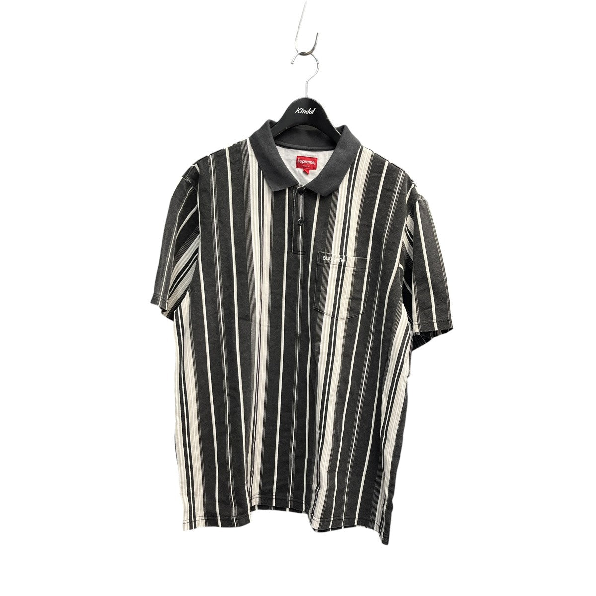 Vertical Stripe Poloポロシャツ