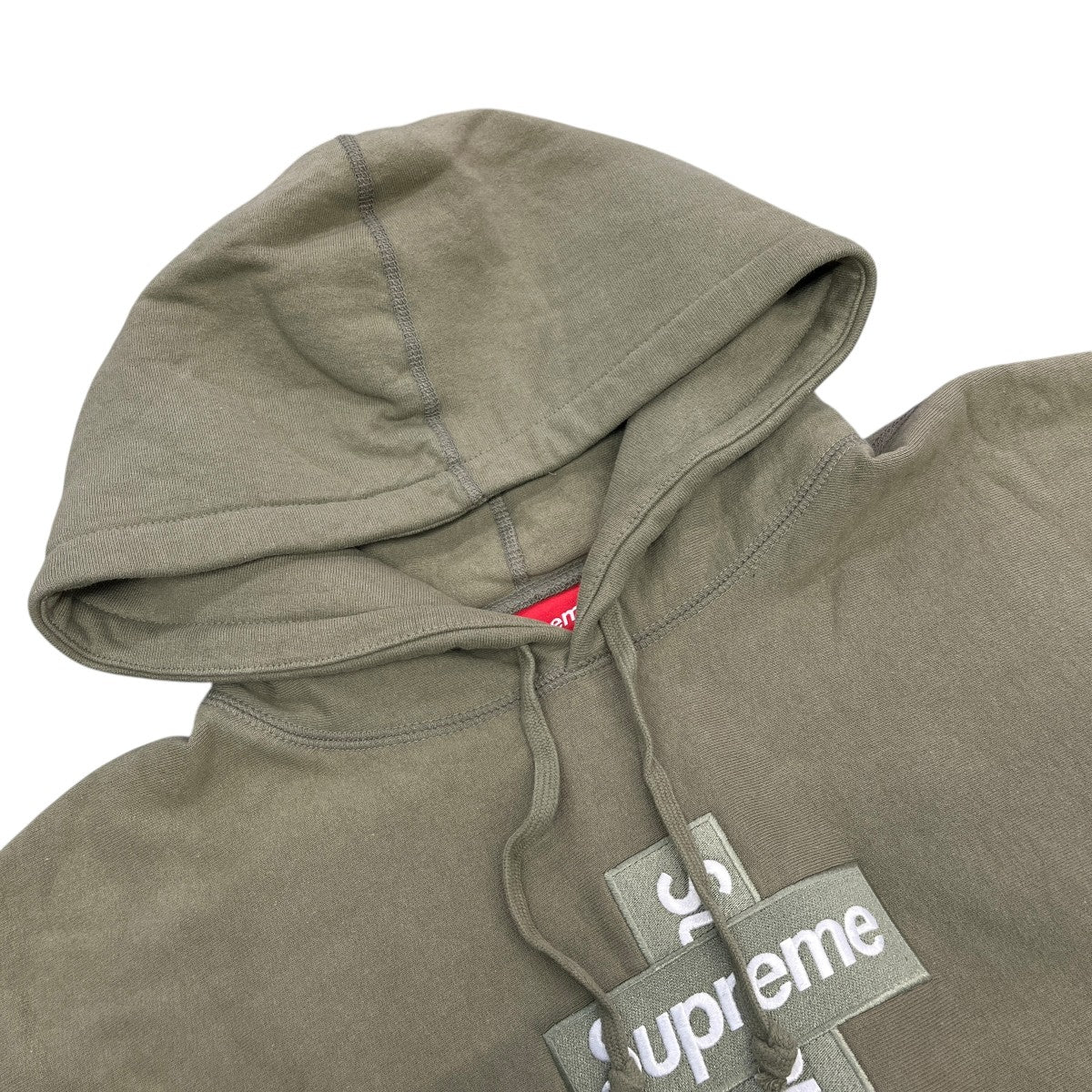 Cross Box Logo Hooded Sweatshirtプルオーバーパーカー