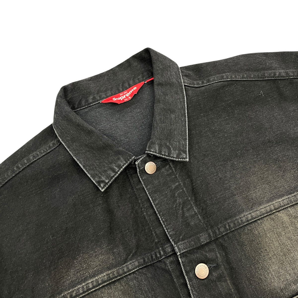 Distressed Selvedge Trucker Jacketデニムジャケット