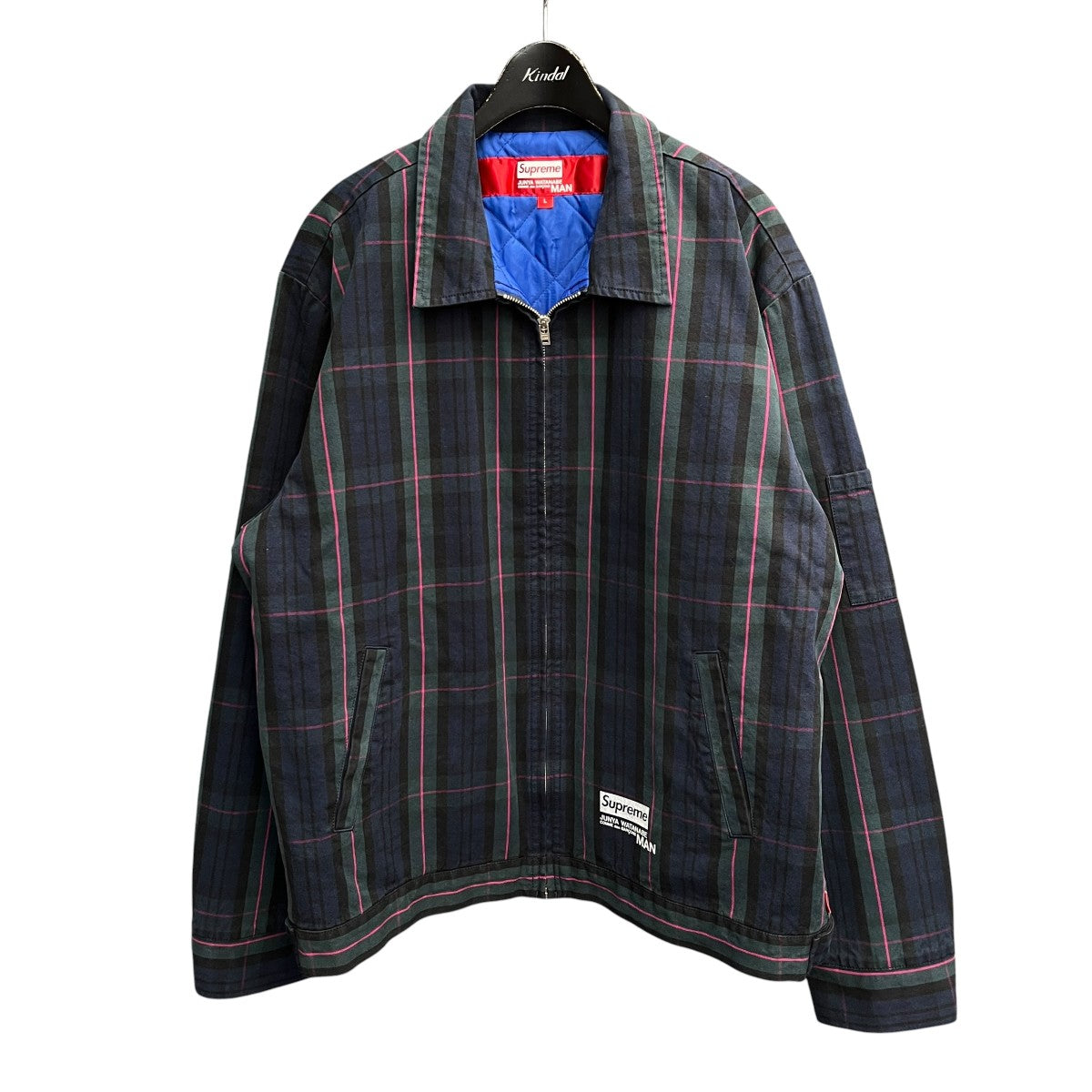 Supreme×JUNYA WATANABE MAN Printed Work Jacketジップブルゾン 古着・中古-1枚目のアイテム画像