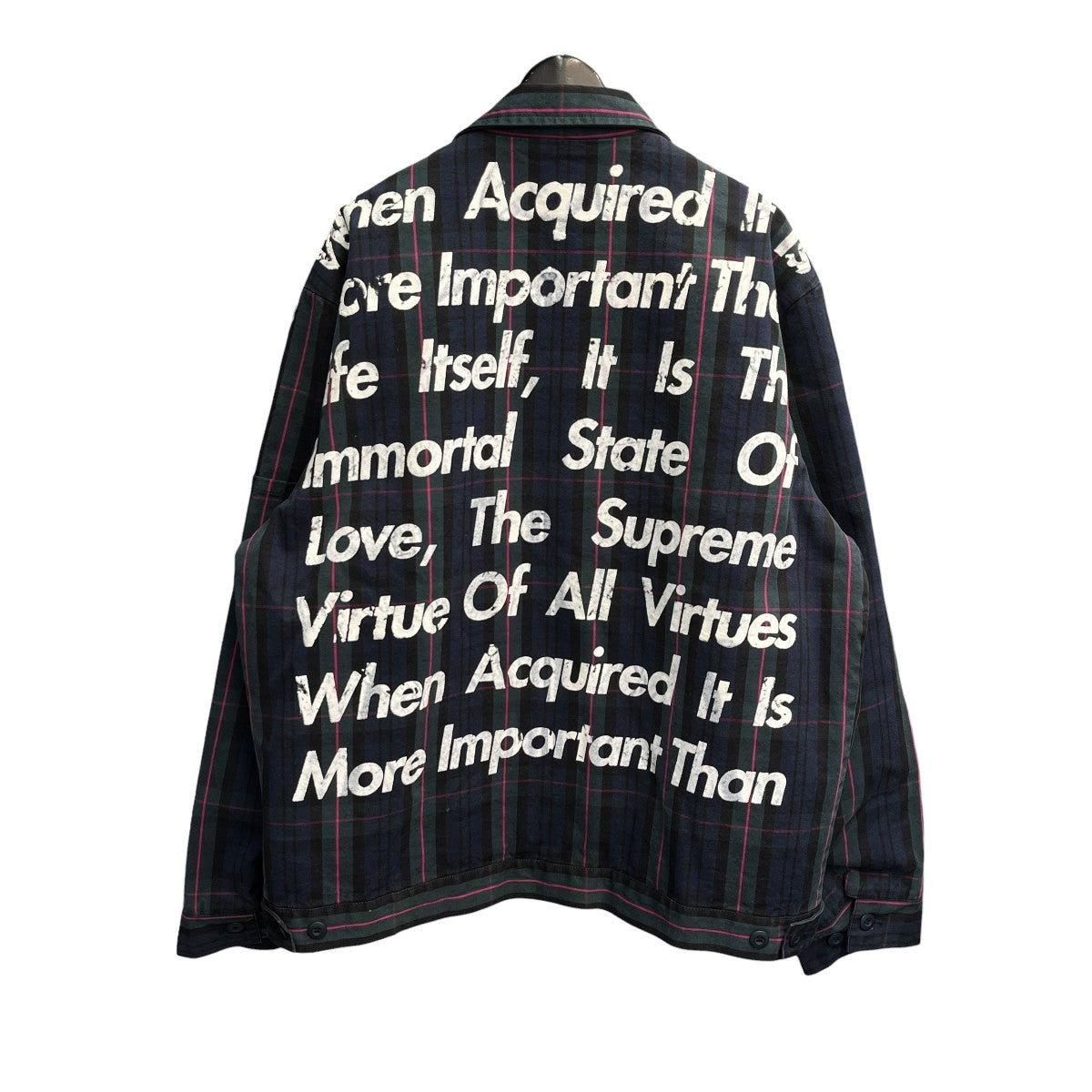 Supreme×JUNYA WATANABE MAN Printed Work Jacketジップブルゾン 古着・中古-2枚目のアイテム画像