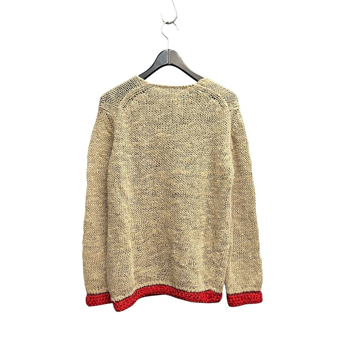 26SSLinen Crewneck Sweater長袖ニットGQ N007