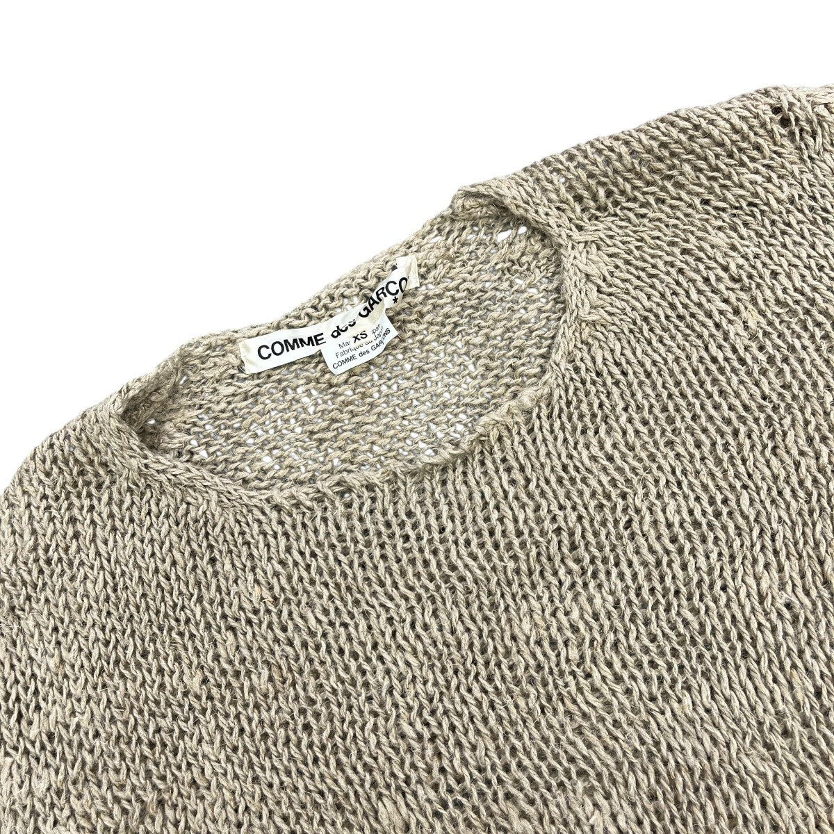 26SSLinen Crewneck Sweater長袖ニットGQ N007