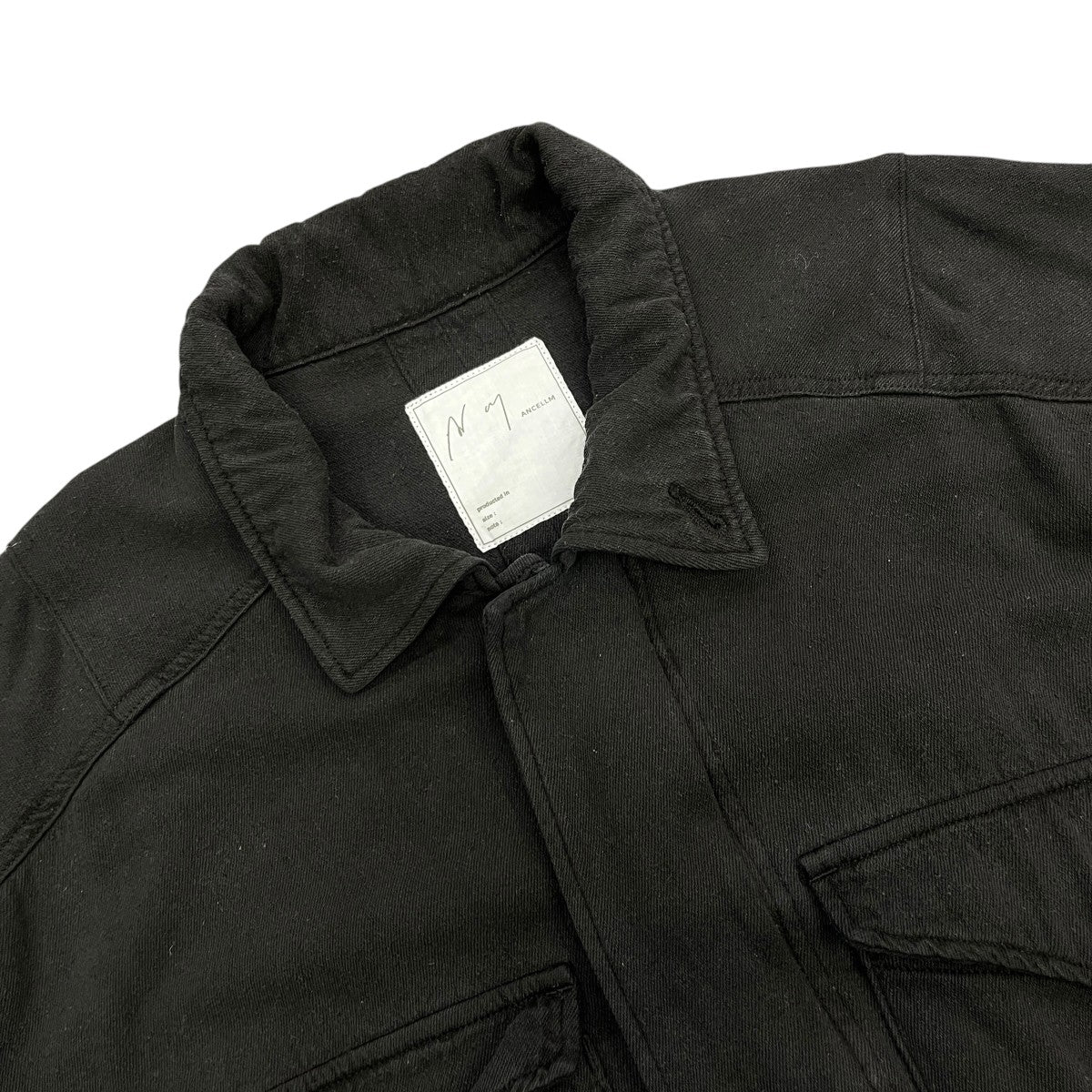 25AWSILK SUEDE FIELD JACKETミリタリージャケットANC-JK59-B