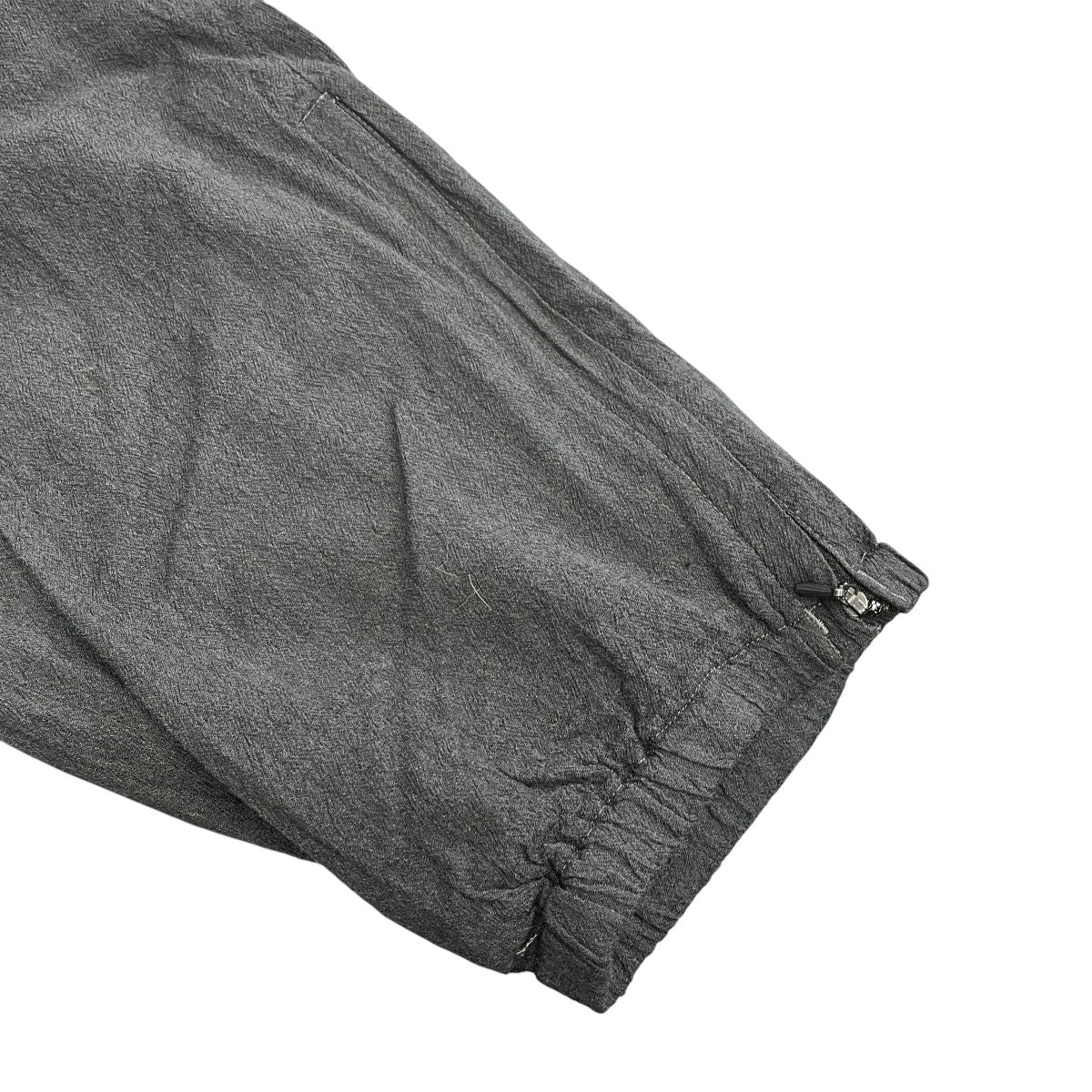 blurhms(ブラームス) Wool Rayon Silk Track Pantsイージーパンツ