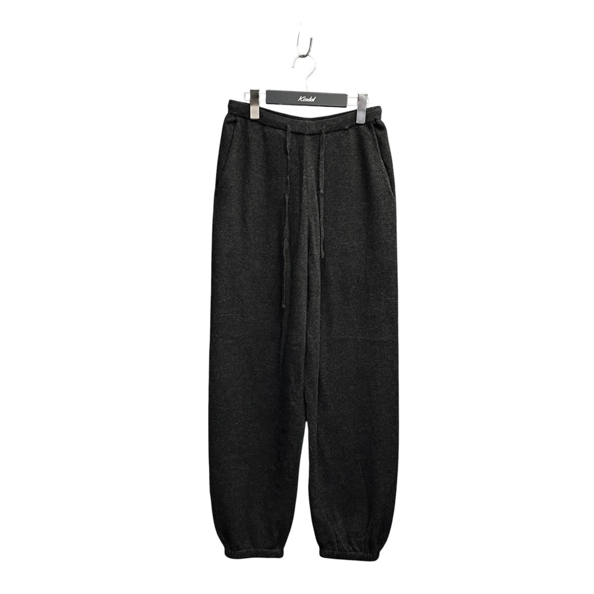 25AWカシミヤ ニットパンツイージーパンツC03-06005