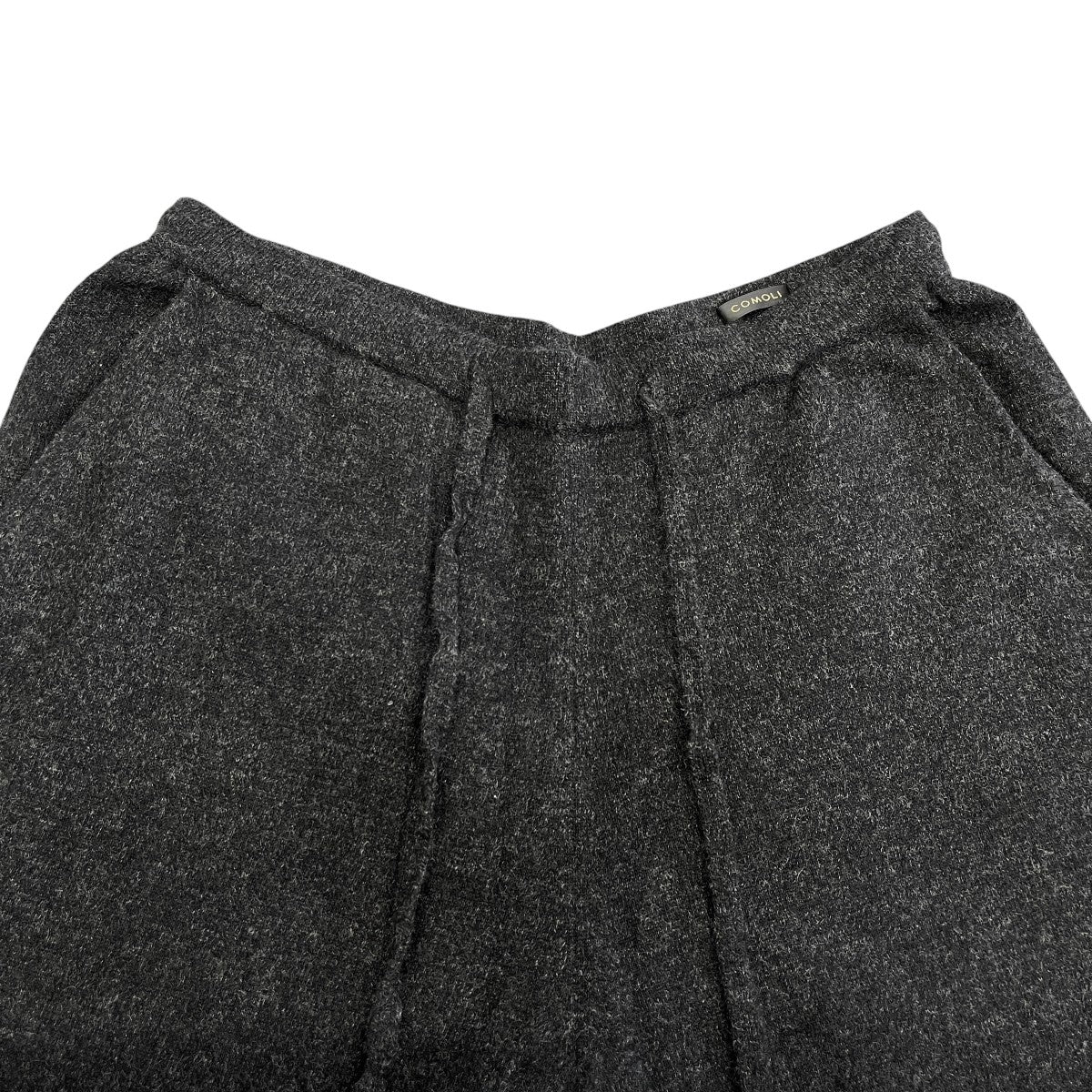 25AWカシミヤ ニットパンツイージーパンツC03-06005