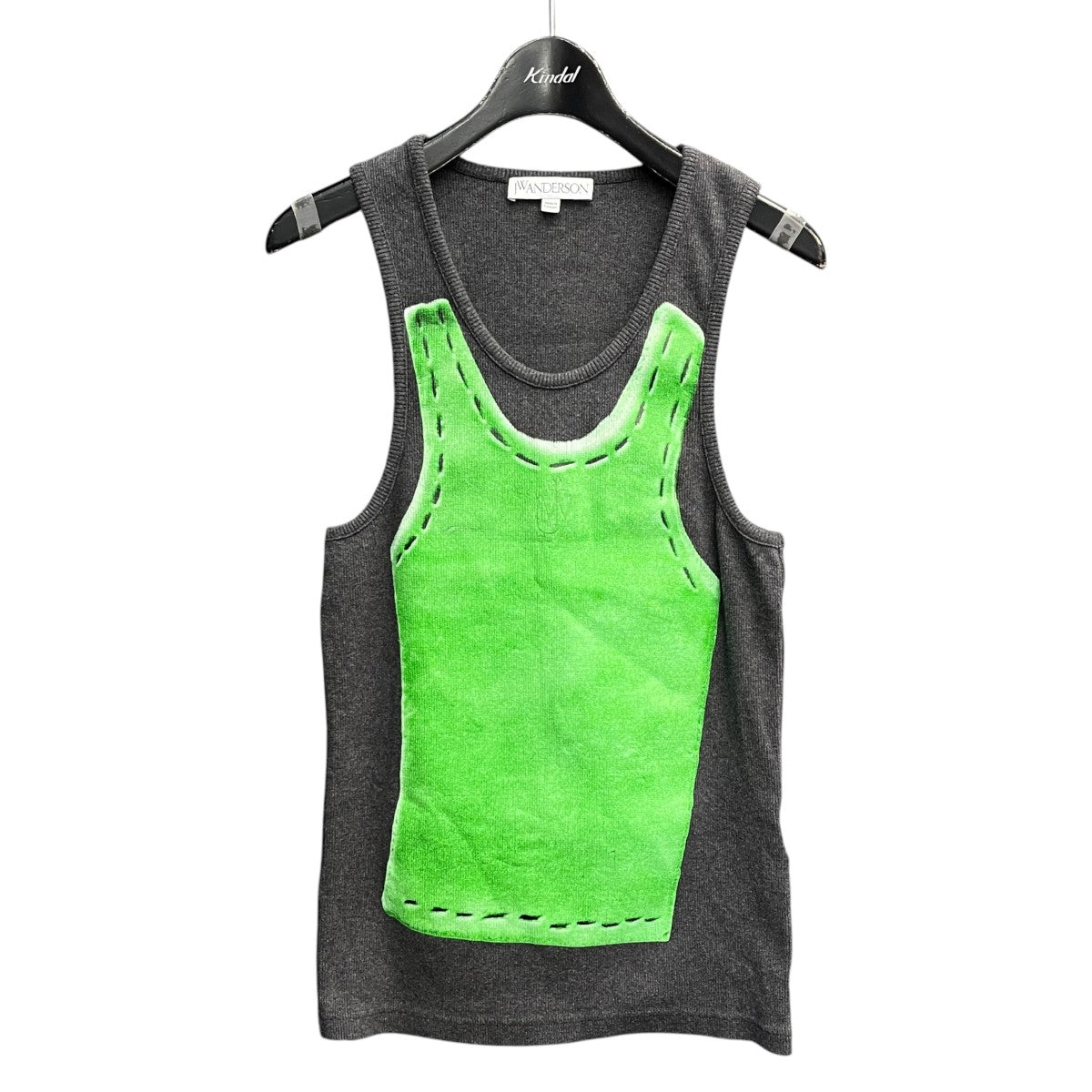 J．W．ANDERSON Clay Trompe L’Oeil Printed Tank TopタンクトップJO0213PG1552972 古着・中古-1枚目のアイテム画像