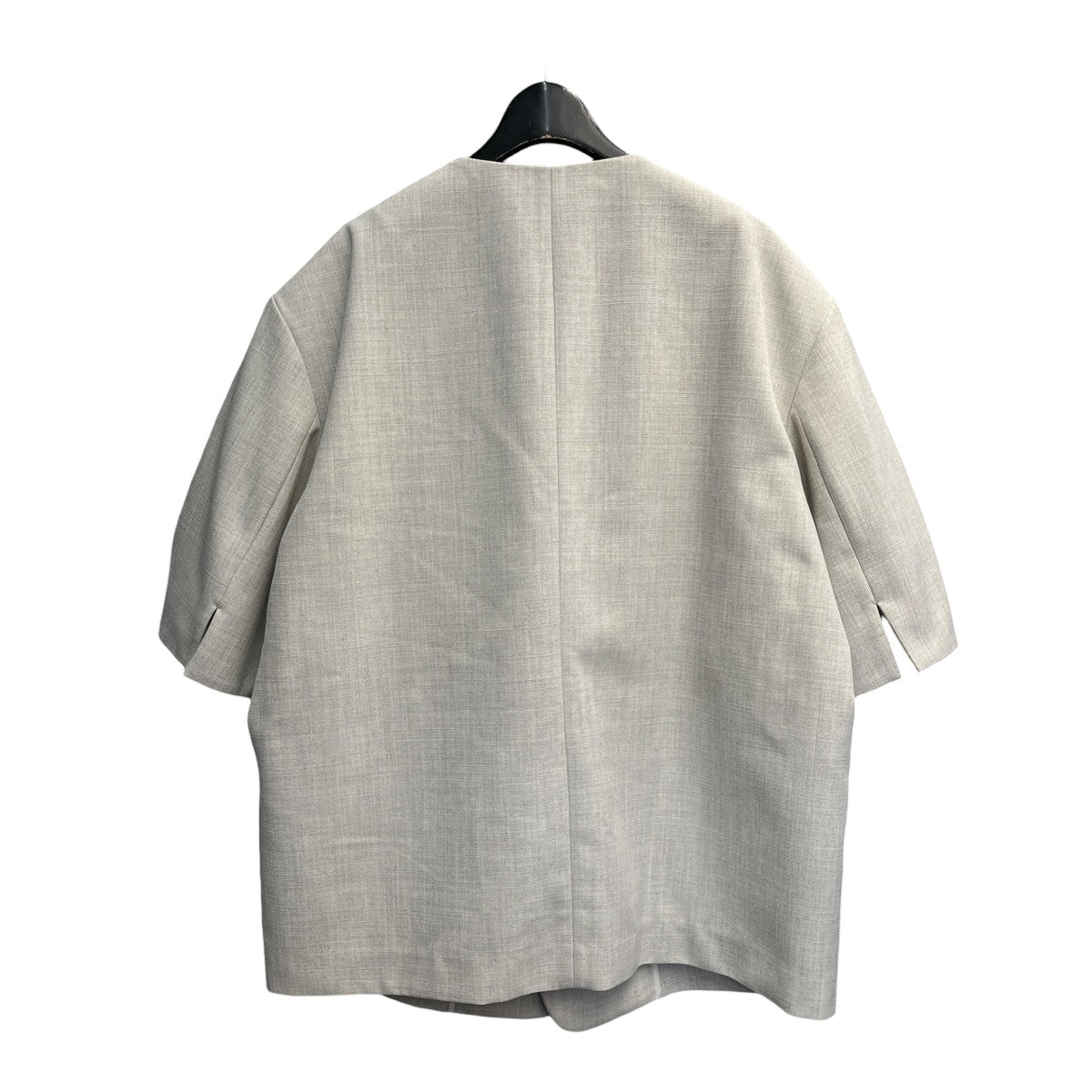 26SSHALF SLEEV JACKETノーカラージャケットLH26SS-JK004