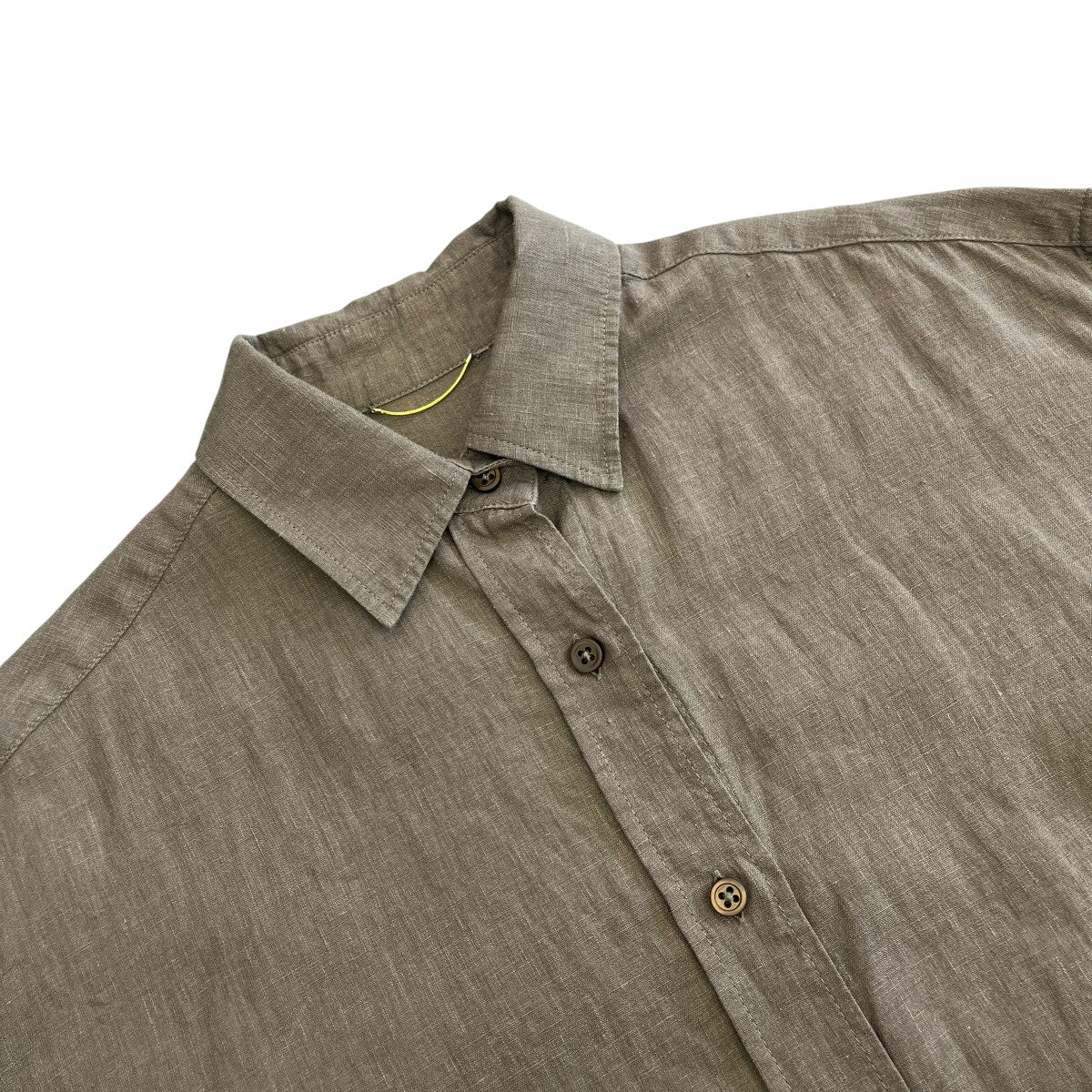 Linen シャツレギュラーカラーシャツ23050500704010