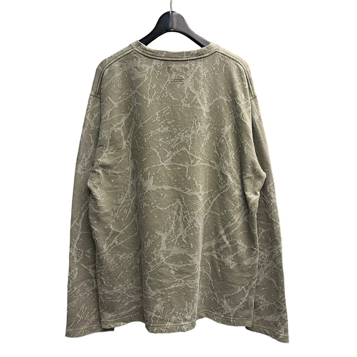 BEAMS リラックスフィット スプラッシュジャカード ロングスリーブ Tシャツロングスリーブカットソー11-14-0529-147 古着・中古-2枚目のアイテム画像