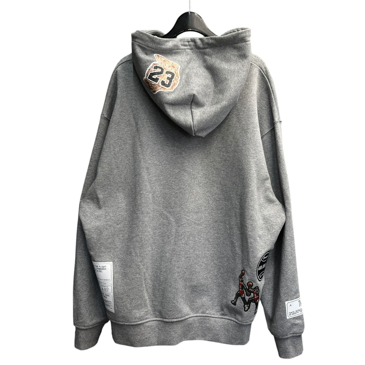 JORDAN AS M J ESS STMT FLC POパーカーDQ7339-091 古着・中古-2枚目のアイテム画像