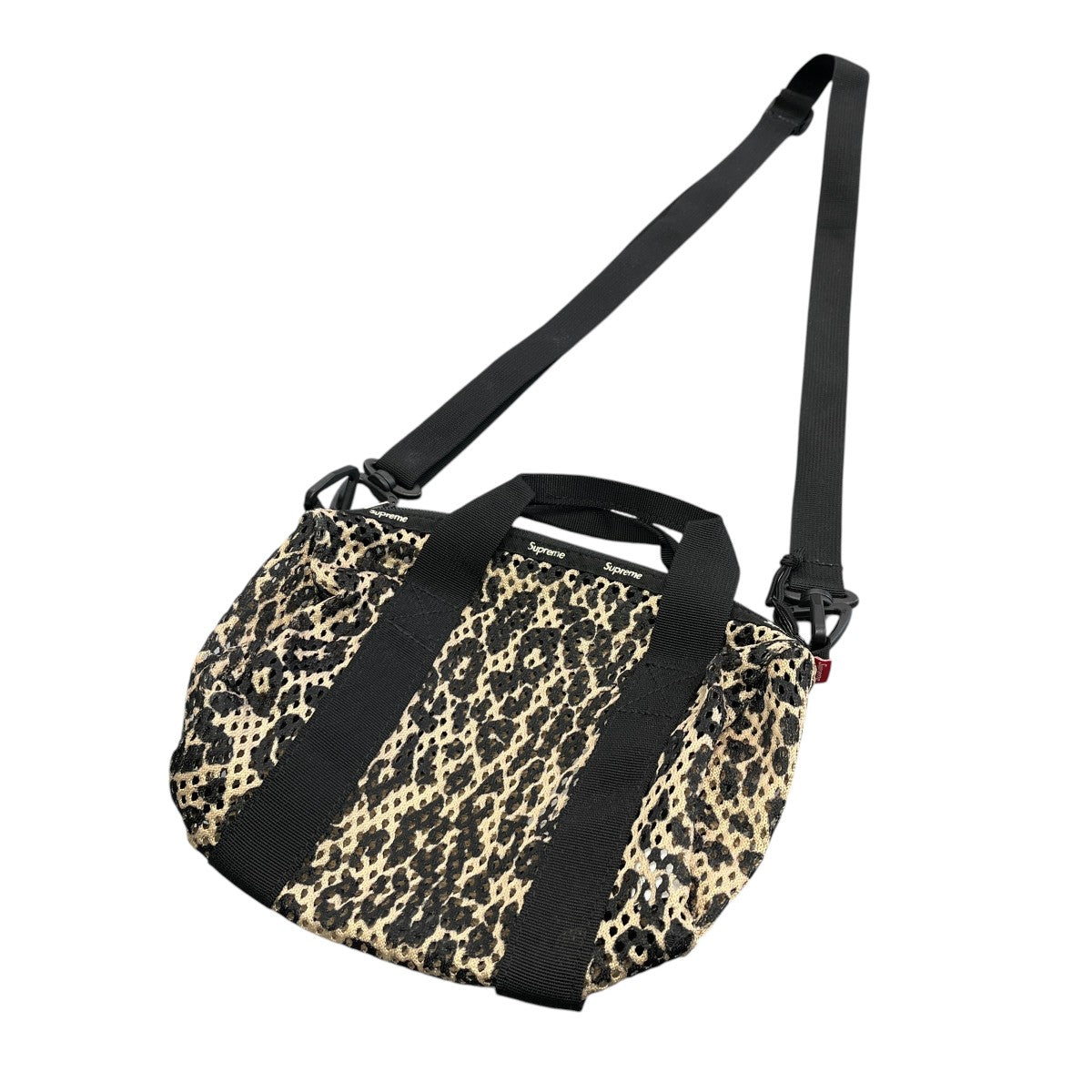 Supreme(シュプリーム) 23SSMesh Mini Duffle Bagレオパードショルダー