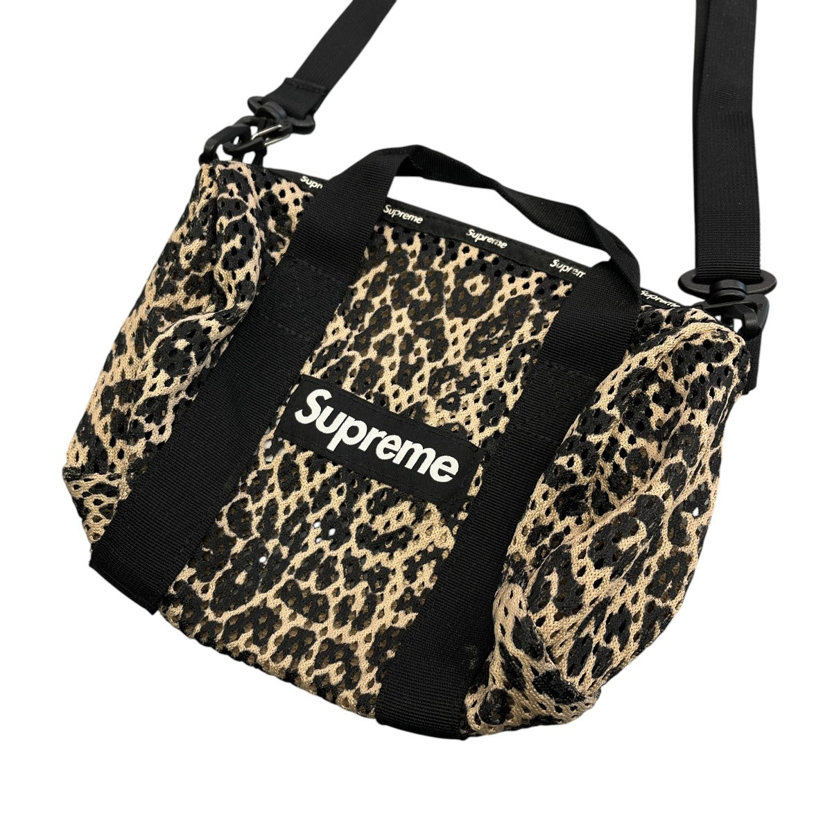 Supreme(シュプリーム) 23SSMesh Mini Duffle Bagレオパードショルダー