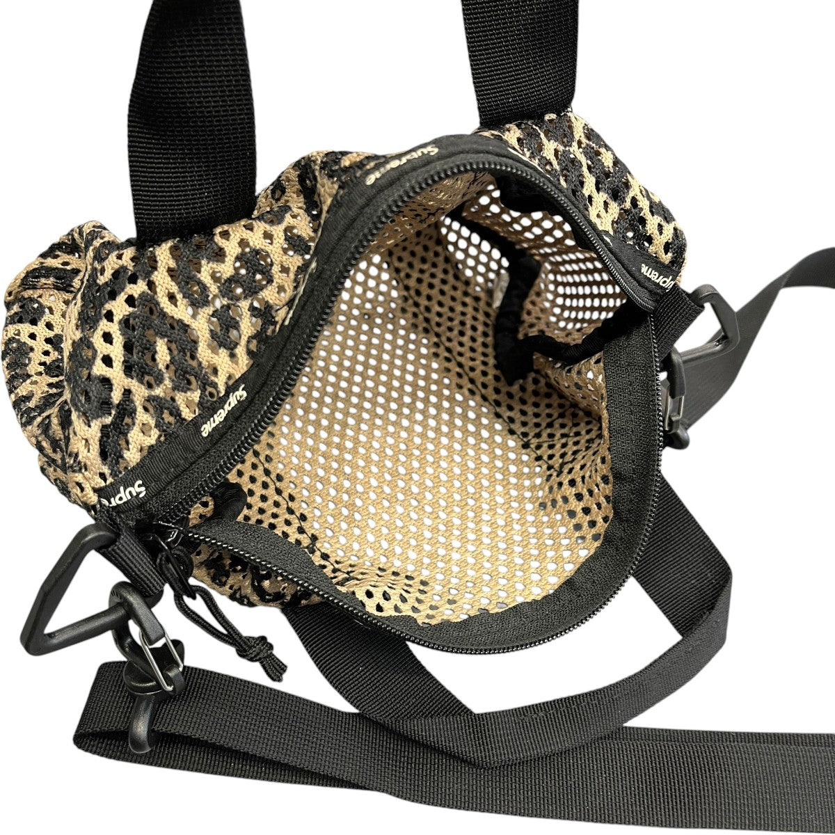 Supreme(シュプリーム) 23SSMesh Mini Duffle Bagレオパードショルダー