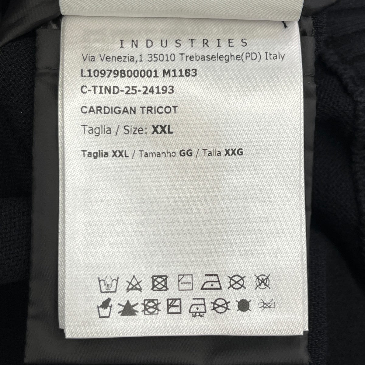 CARDIGAN TRICOTダウン切替ブルゾンL10979B00001