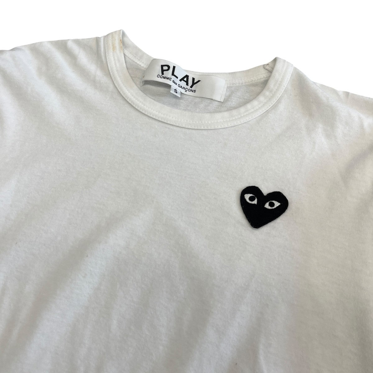 PLAY COMME des GARCONS AD2024ロングスリーブカットソーAX-T120 古着・中古-3枚目のアイテム画像
