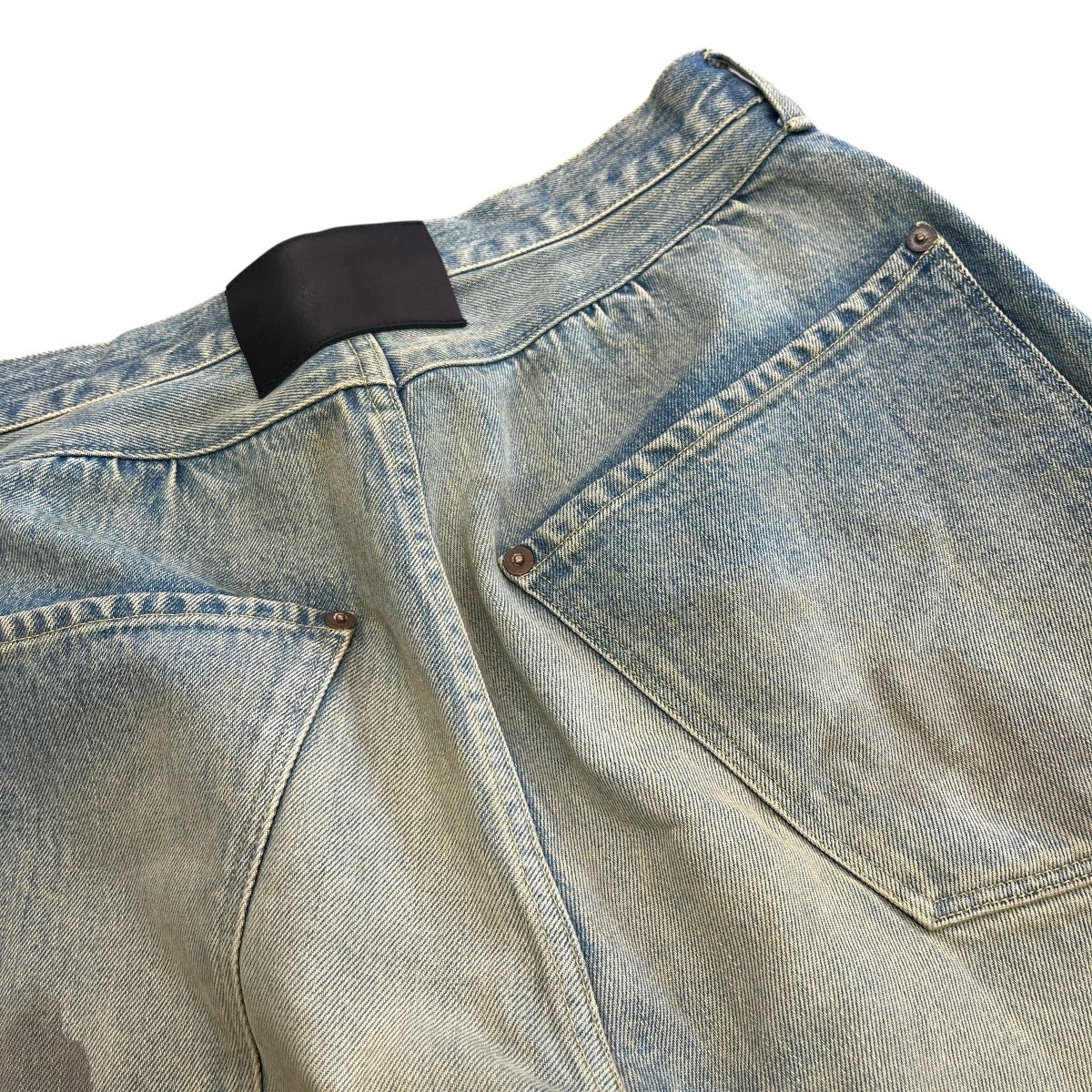 refomed RIGHT HANDED DENIM PANTS USEDデニムパンツREPT-027U 古着・中古-4枚目のアイテム画像