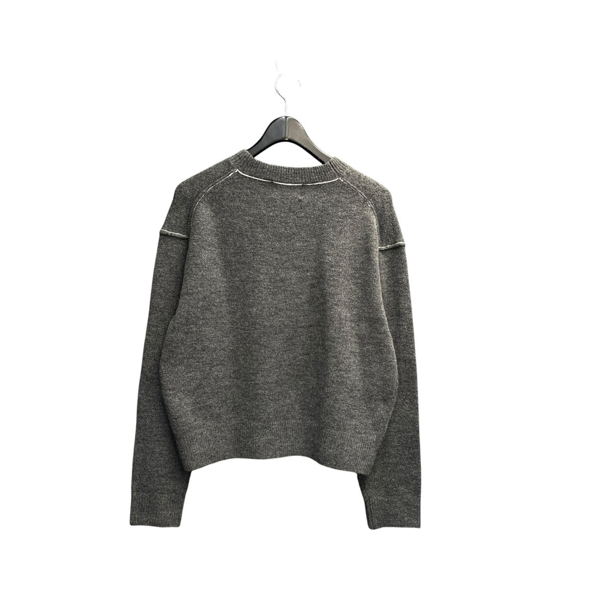 COLOR LINE POINT LOGO KNIT PULLOVER長袖ニットMK2477PO020M