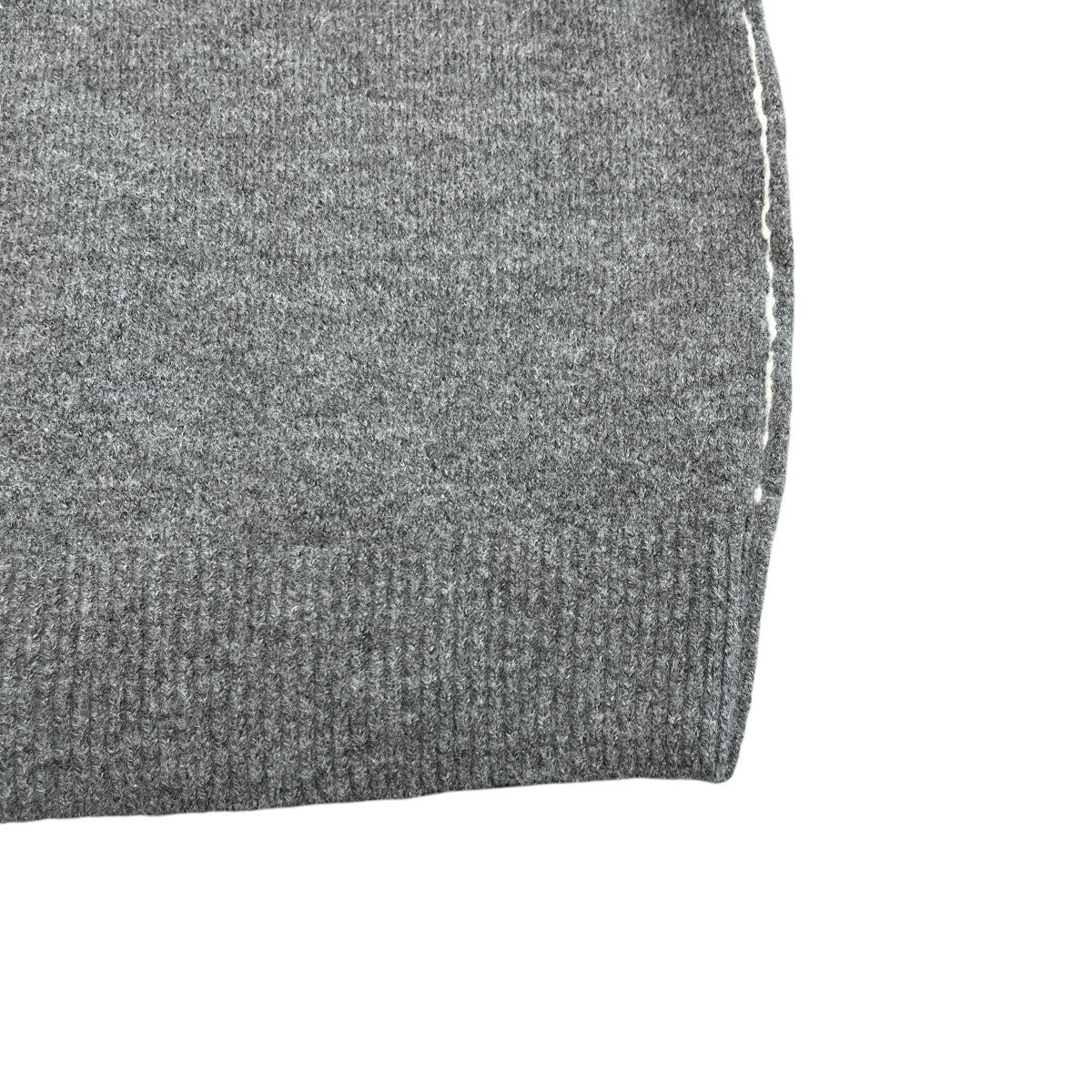 COLOR LINE POINT LOGO KNIT PULLOVER長袖ニットMK2477PO020M