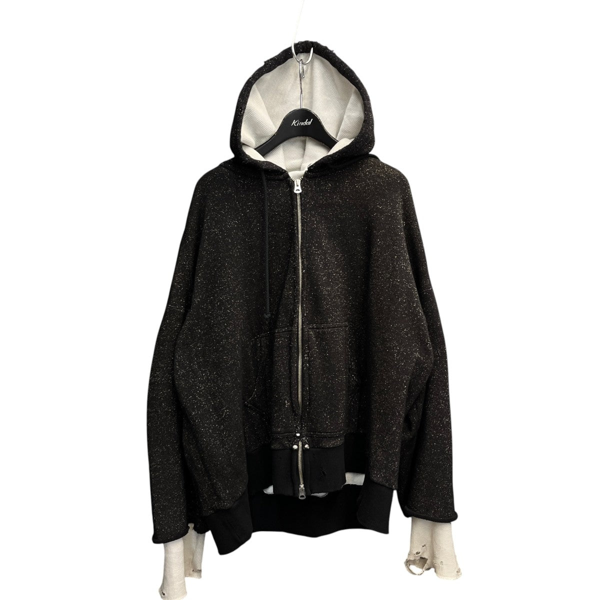 ZIP UP HOODIEジップパーカーANC-CT33-GARDEN