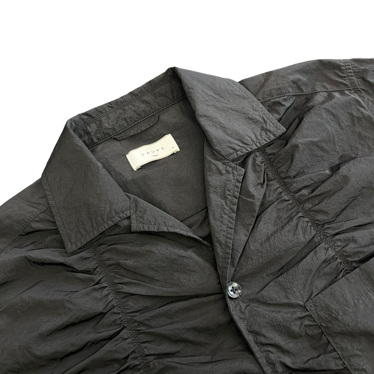 SHIRRING OPEN COLLAR S S SHIRTS半袖シャツTPM25104006