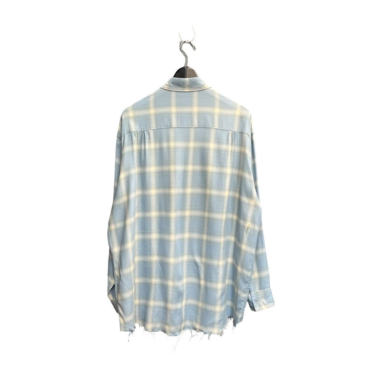gather plaid shirtチェックシャツTI038015