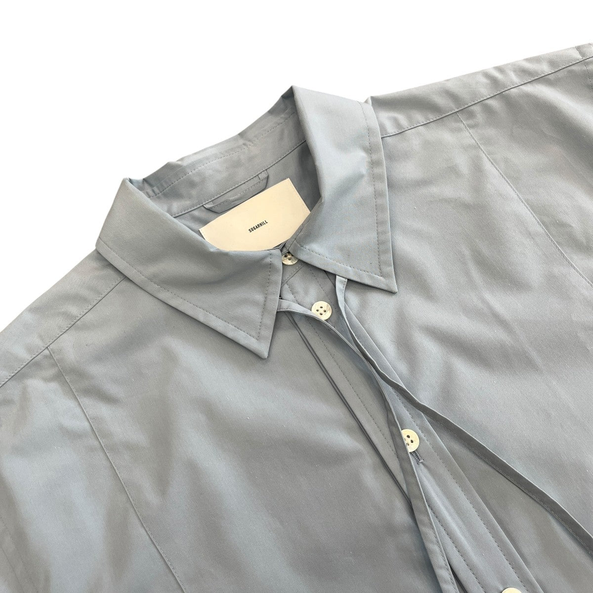 25AWRibbon collar shirts長袖シャツ25330507