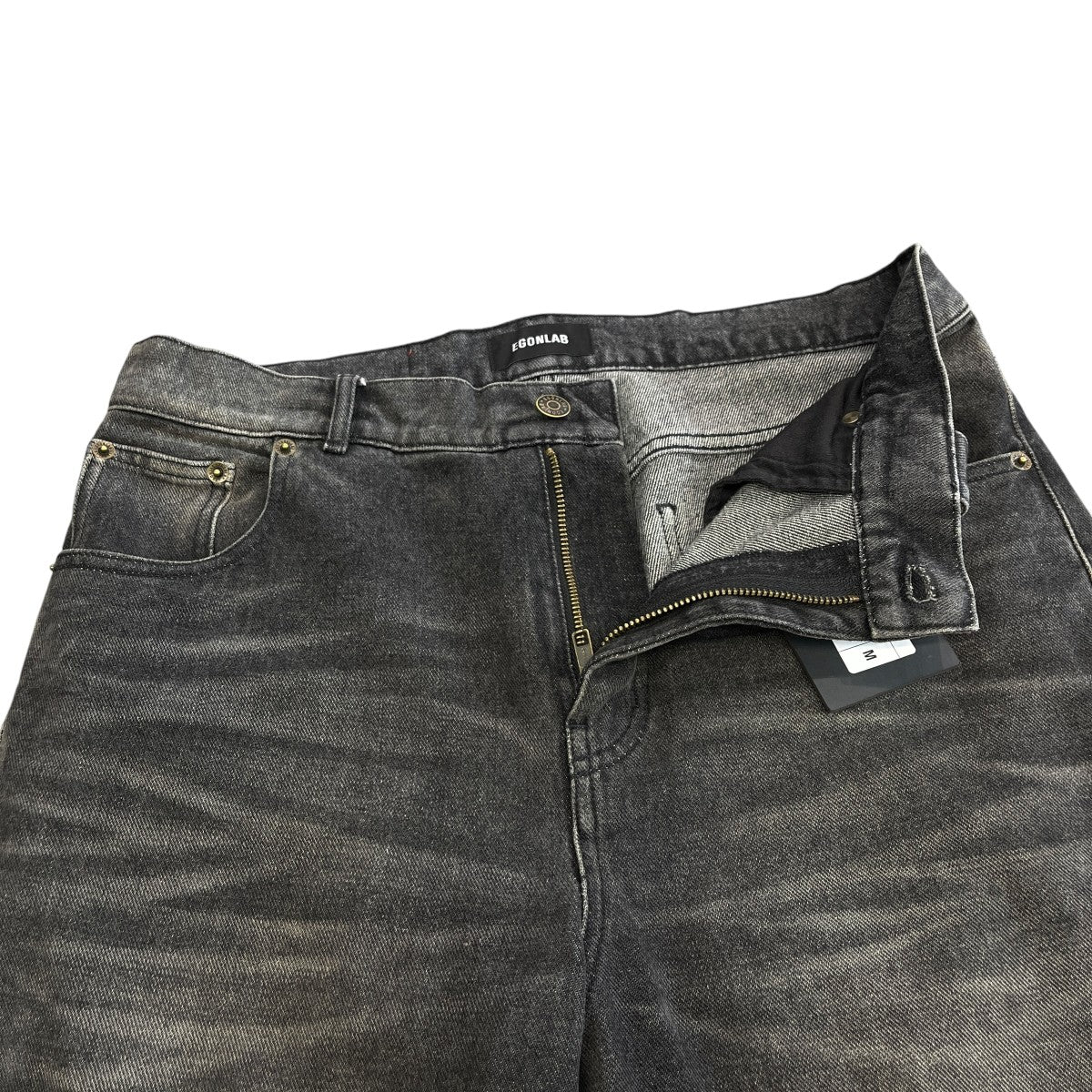 EGONLAB(エゴンラボ) 25AWSAMY WIDE LEGワイドデニムパンツAW25 DN 001