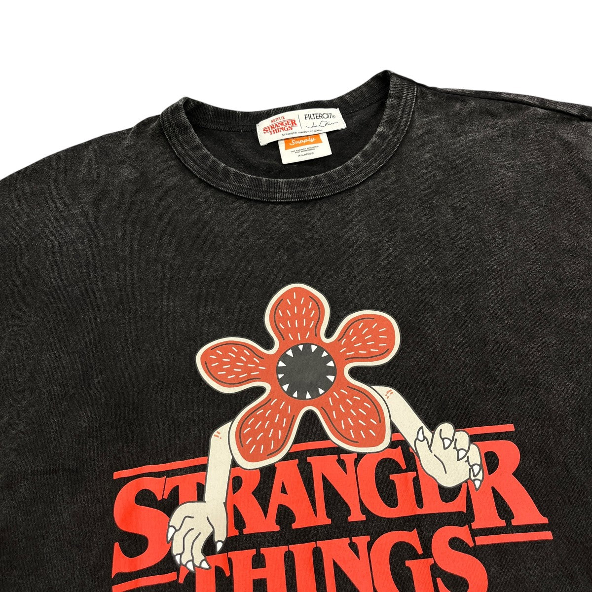 Demogoronプリント半袖Tシャツ