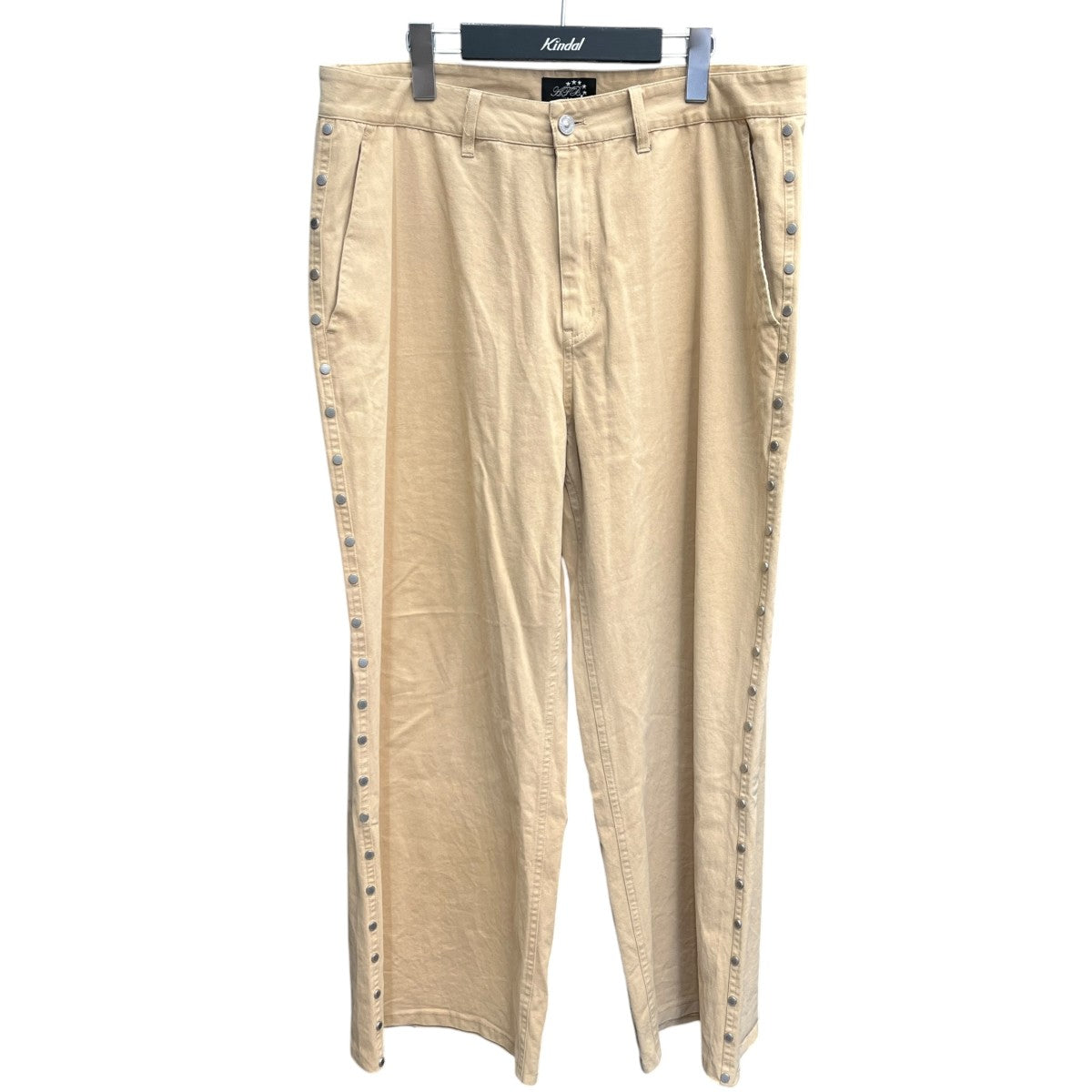 SUPER BAGGY STUDDED PANTSチノパン