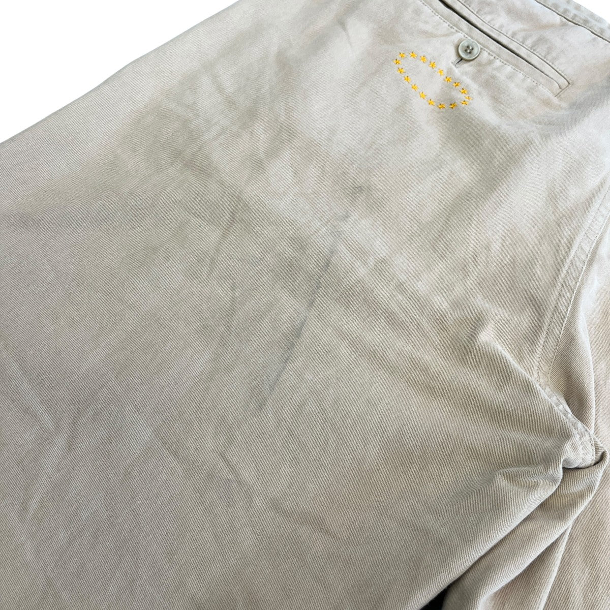 SUPER BAGGY STUDDED PANTSチノパン