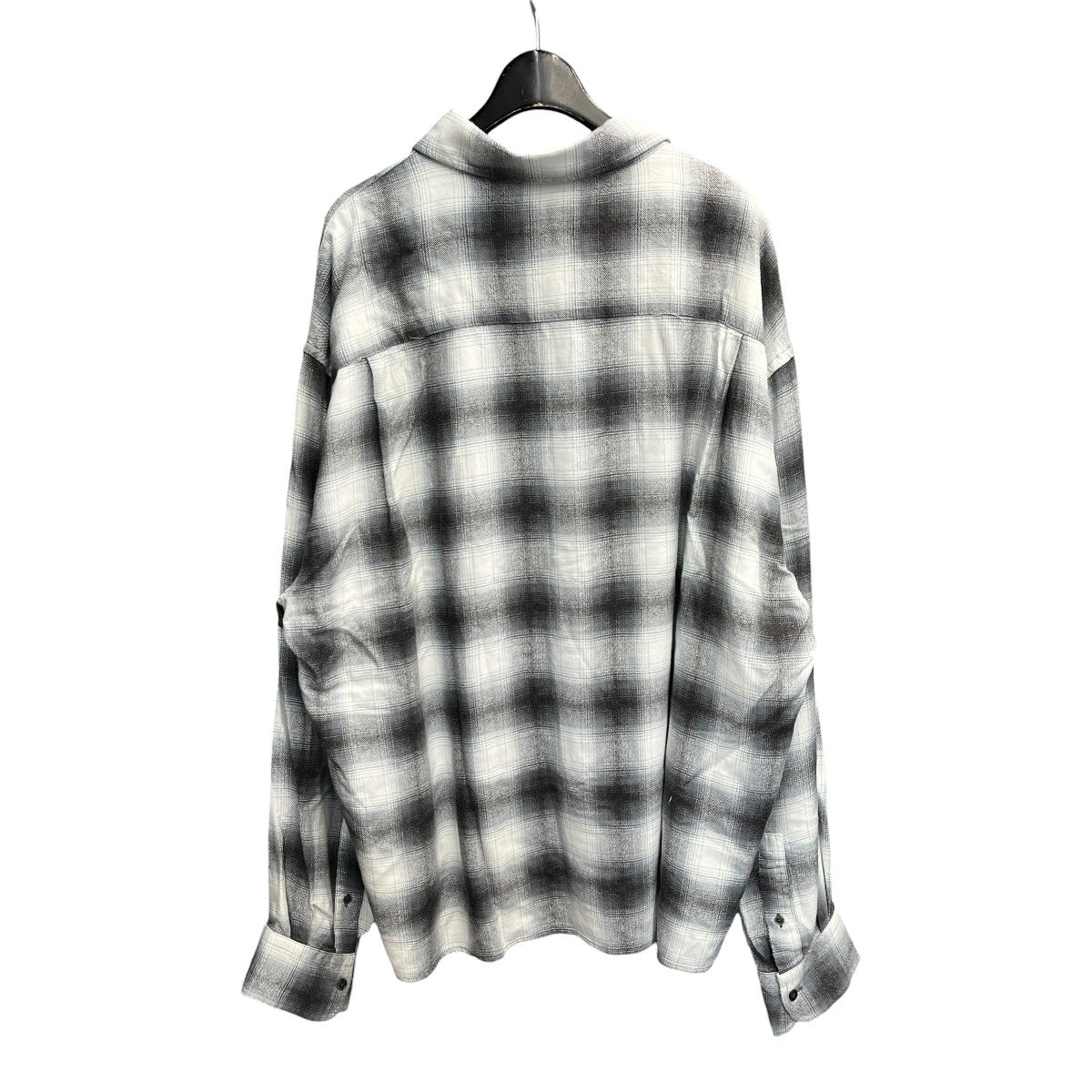 26SSRAYON LONG SLEEVE SHIRTチェックシャツ26050596100020