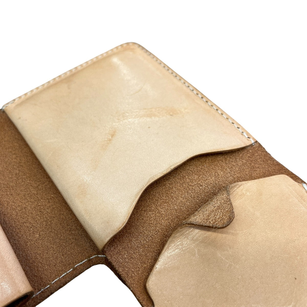 Hender Scheme(エンダースキーマ) wallet2つ折り財布 ベージュ サイズ