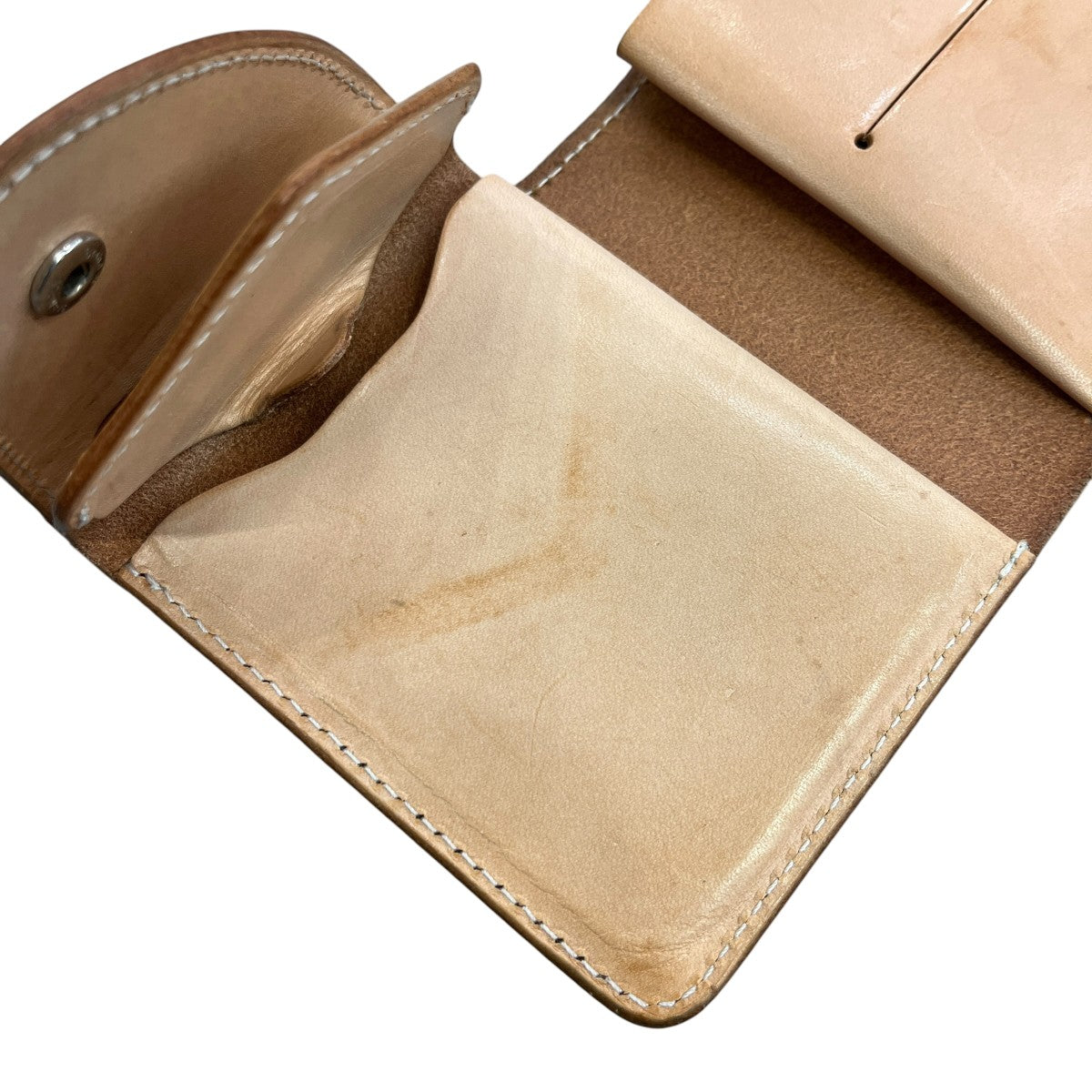 Hender Scheme(エンダースキーマ) wallet2つ折り財布 ベージュ サイズ
