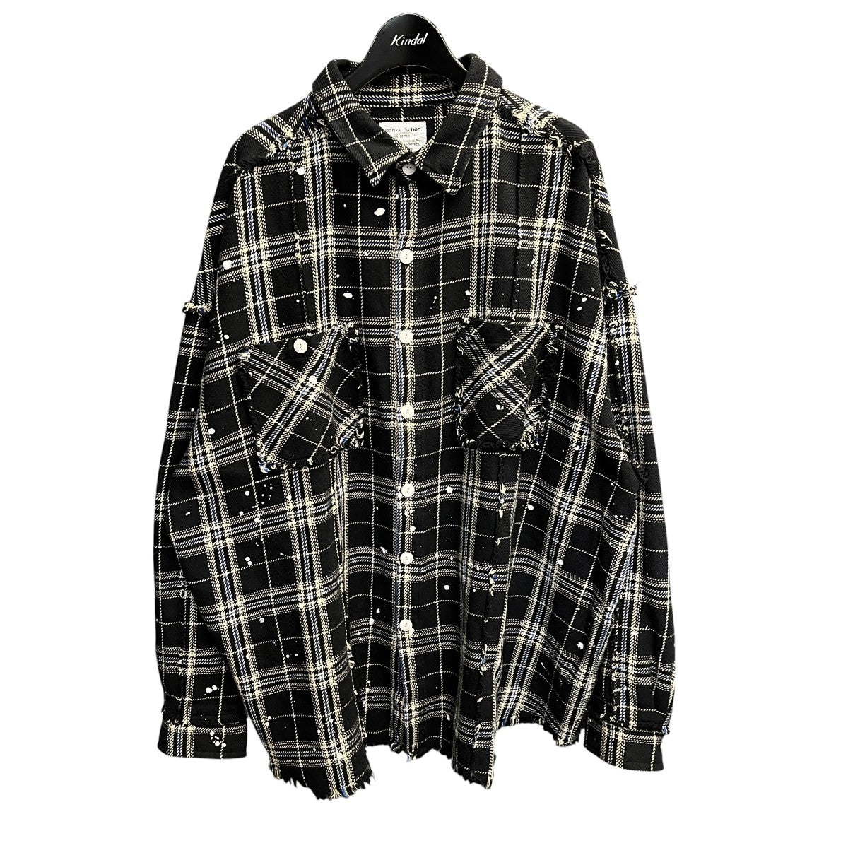 COTTON VIYELLA CHECK SHIRTチェックシャツ23A-SHL044-DS