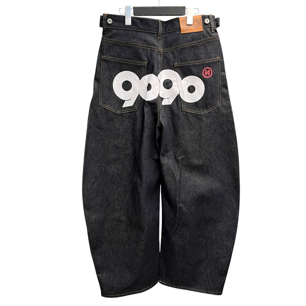 9090 OG Logo Painted Denim PantsロゴペイントデニムパンツNN2205