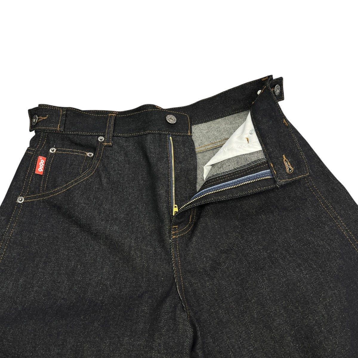 9090 OG Logo Painted Denim PantsロゴペイントデニムパンツNN2205