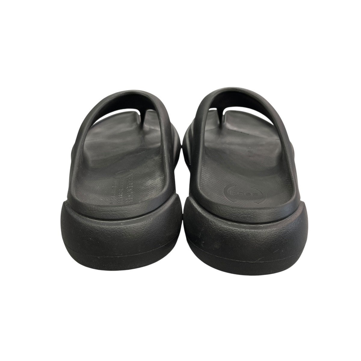 PAES(ペイズ) New Flipflop Basic Lineトングサンダル ブラック サイズ