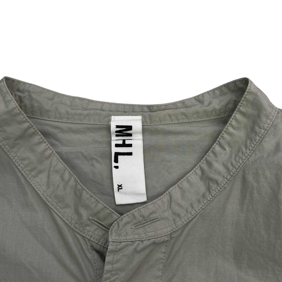 MHL ノーカラー半袖シャツ596-3150518 古着・中古-6枚目のアイテム画像