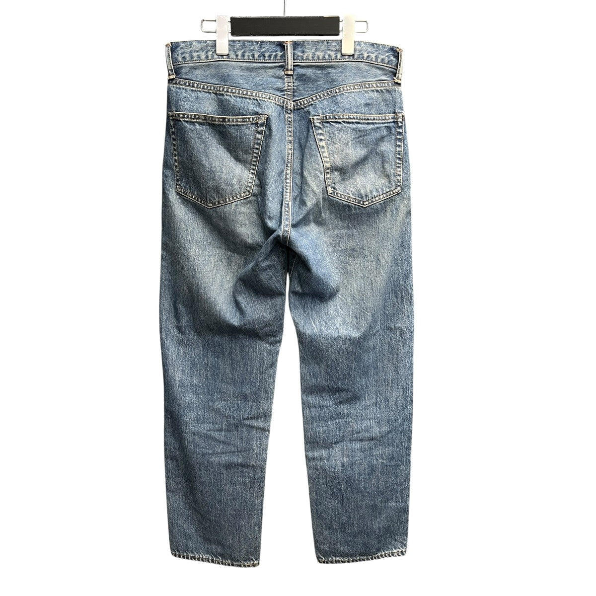 A．PRESSE 23SSWashed Denim Pantsストレートデニムパンツ23SAP-04-24H 古着・中古-2枚目のアイテム画像