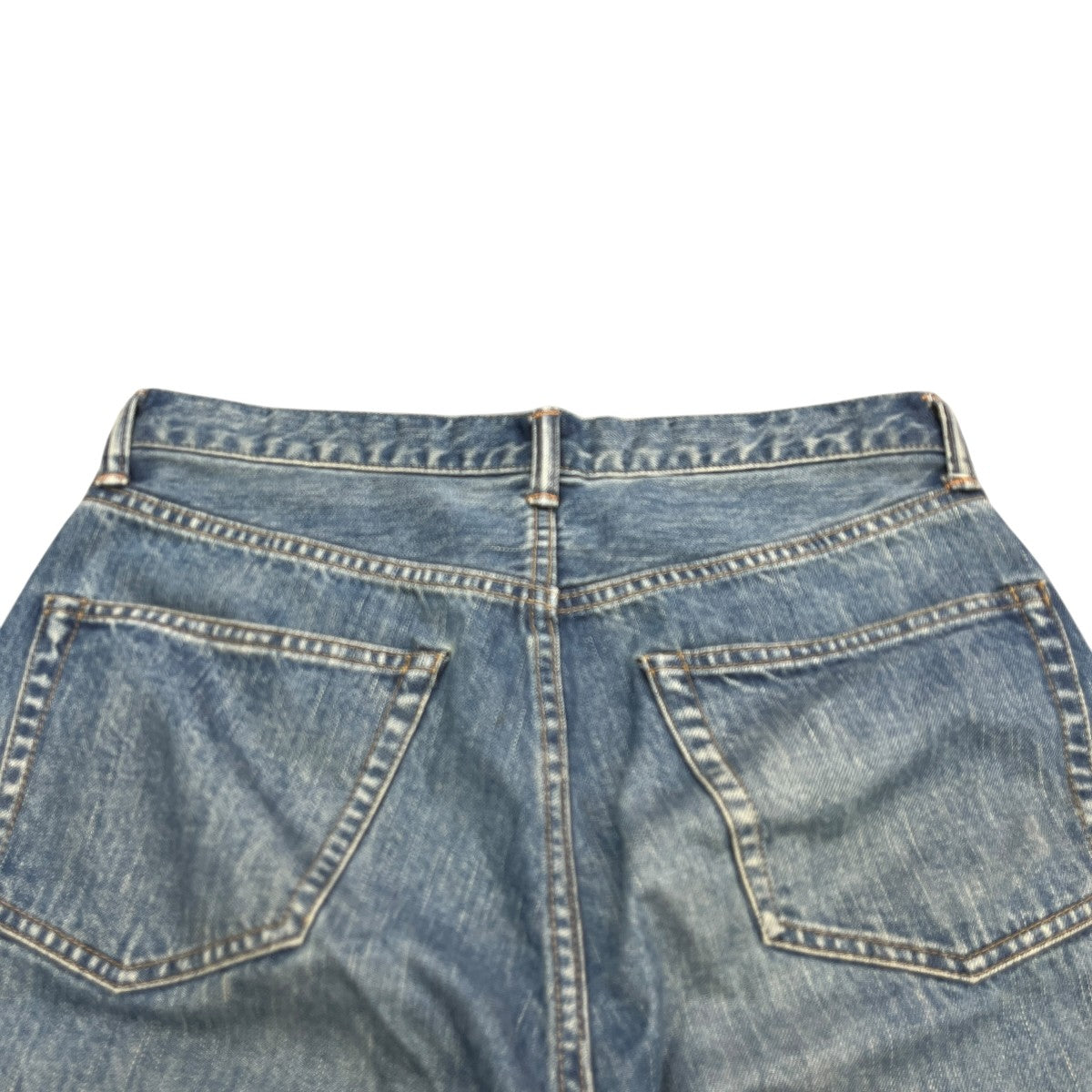 A．PRESSE 23SSWashed Denim Pantsストレートデニムパンツ23SAP-04-24H 古着・中古-4枚目のアイテム画像