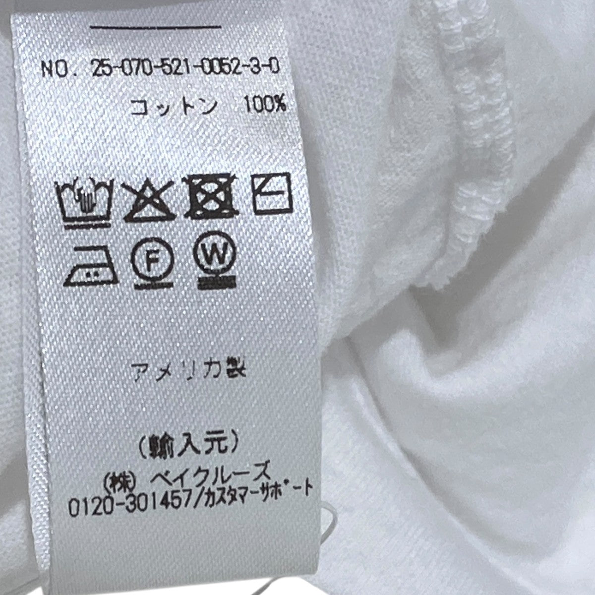25AWVネックTシャツ25070521005230