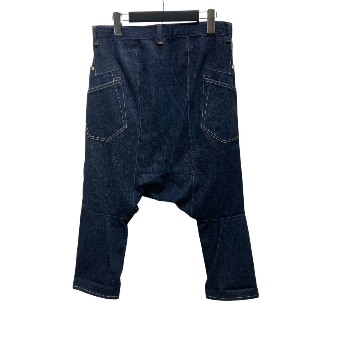 3D CUT 5 pokets sarrouel pantsデニムサルエルパンツFU9-PA-06