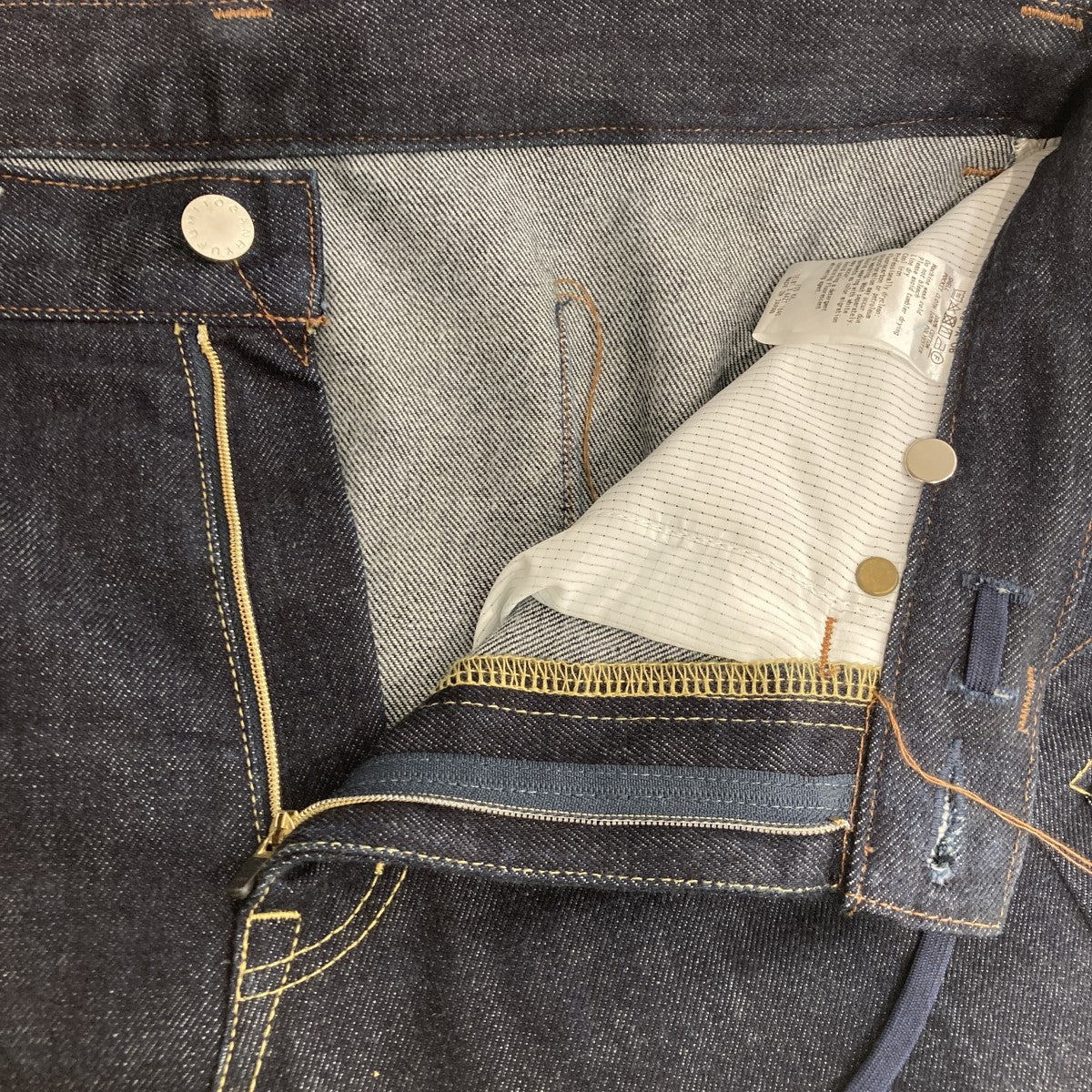 3D CUT 5 pokets sarrouel pantsデニムサルエルパンツFU9-PA-06