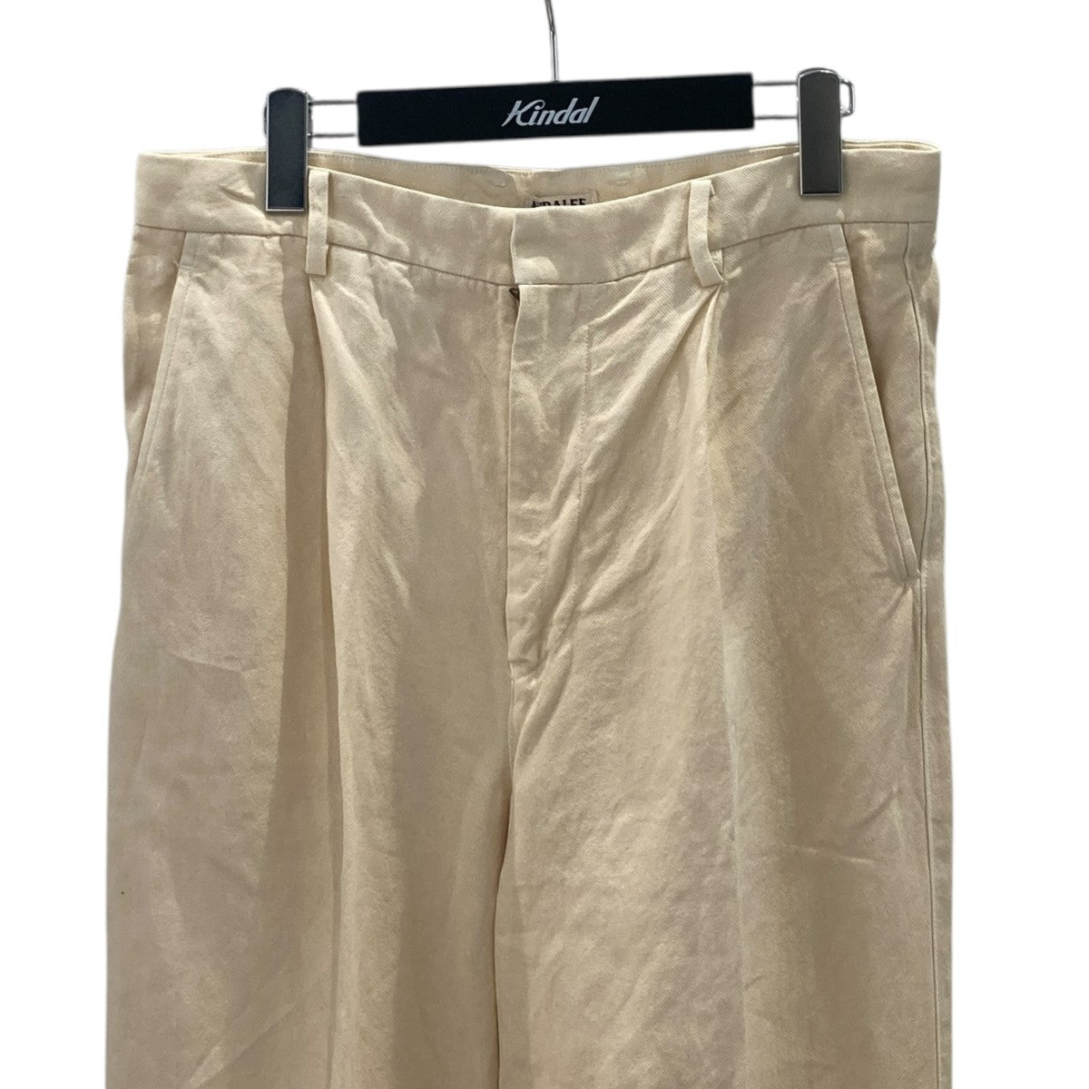 WASHI DUCK CANVAS SLACKSタックパンツA22SP03WD